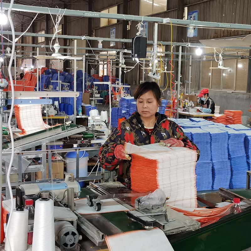 呼玛洗洁巾工厂展示