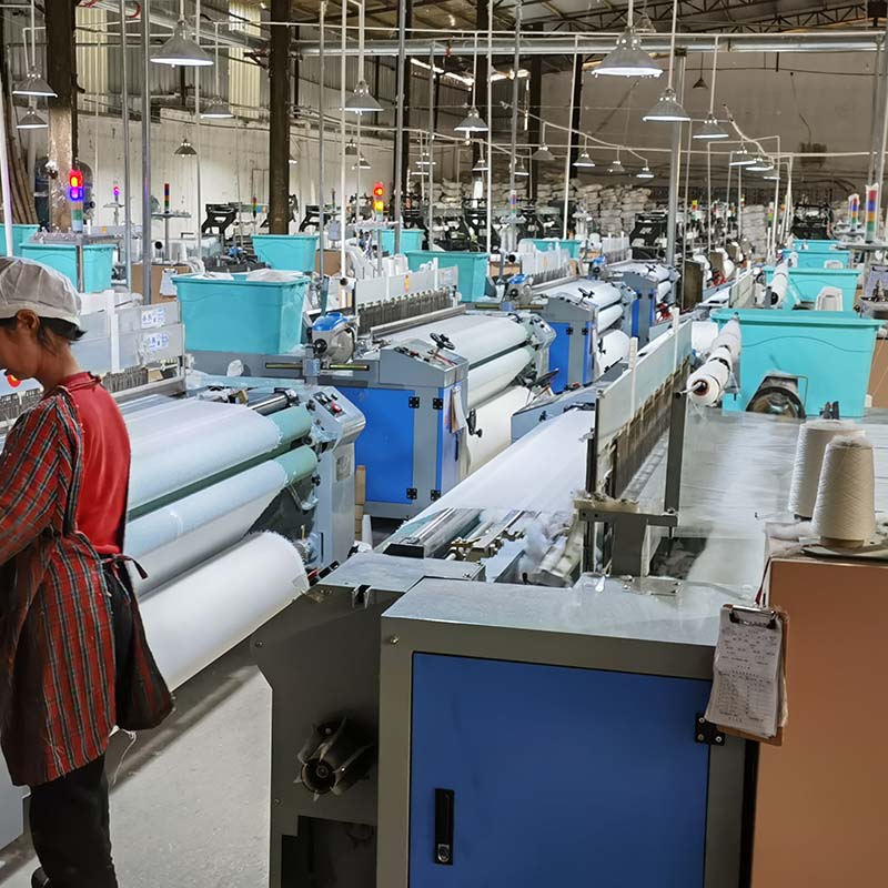 呼玛洗洁巾工厂展示